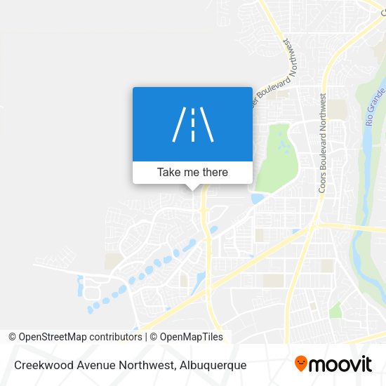 Mapa de Creekwood Avenue Northwest