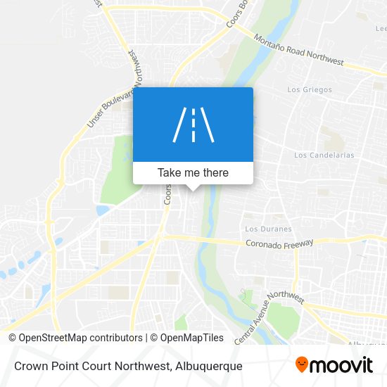 Crown Point Court Northwest map