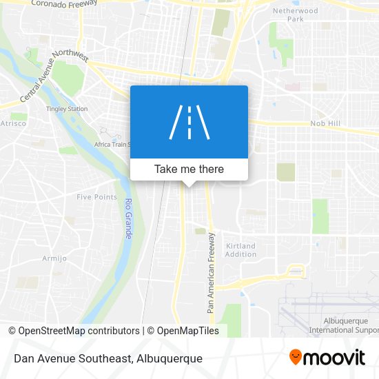 Dan Avenue Southeast map