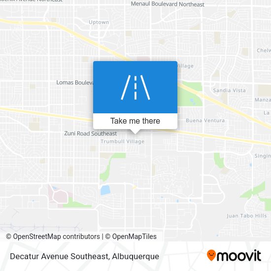 Decatur Avenue Southeast map