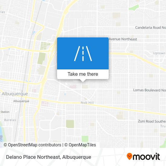 Delano Place Northeast map