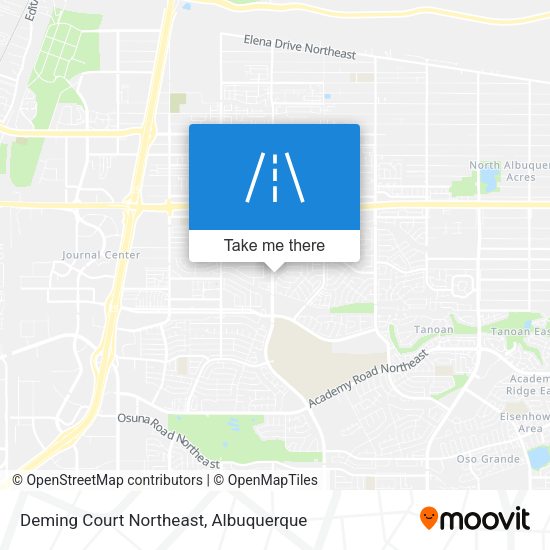 Deming Court Northeast map