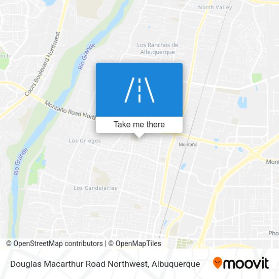 Douglas Macarthur Road Northwest map