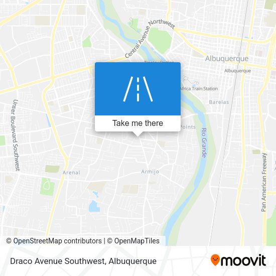 Mapa de Draco Avenue Southwest