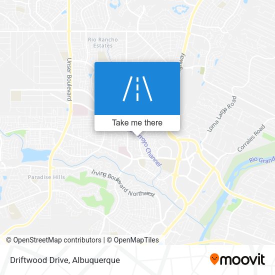 Mapa de Driftwood Drive
