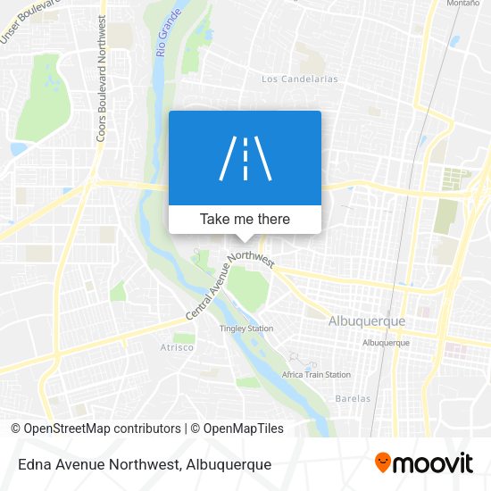 Mapa de Edna Avenue Northwest