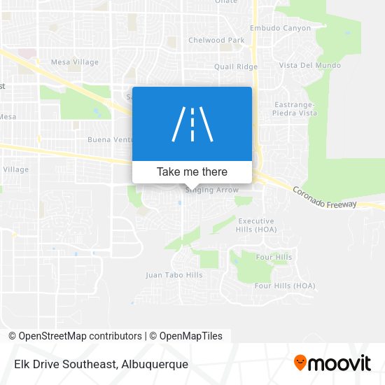 Elk Drive Southeast map