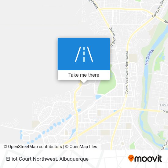 Mapa de Elliot Court Northwest