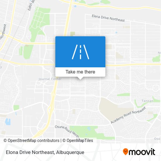 Elona Drive Northeast map