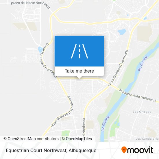 Equestrian Court Northwest map