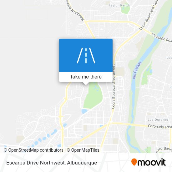Mapa de Escarpa Drive Northwest