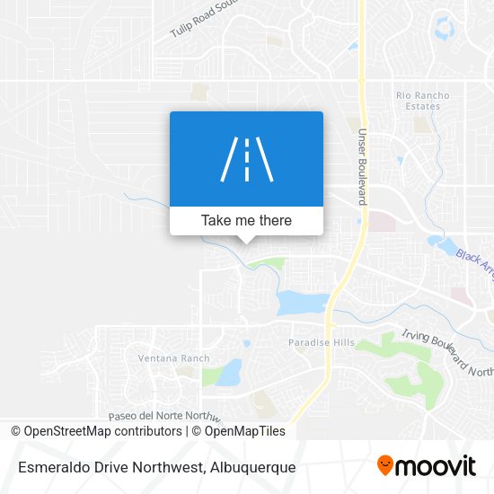 Mapa de Esmeraldo Drive Northwest