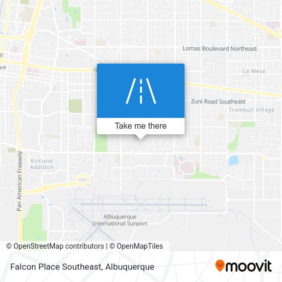 Falcon Place Southeast map