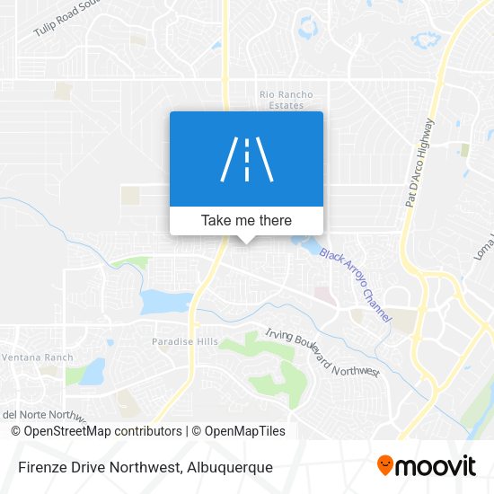Mapa de Firenze Drive Northwest