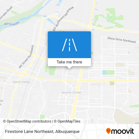 Firestone Lane Northeast map