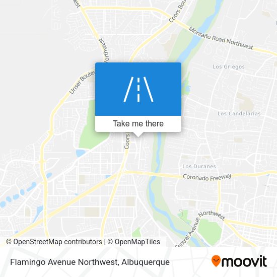 Flamingo Avenue Northwest map