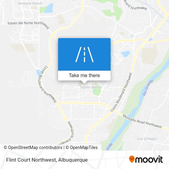 Flint Court Northwest map