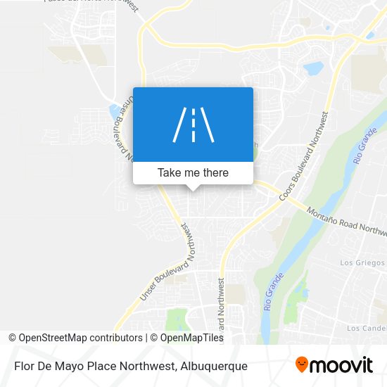 Flor De Mayo Place Northwest map