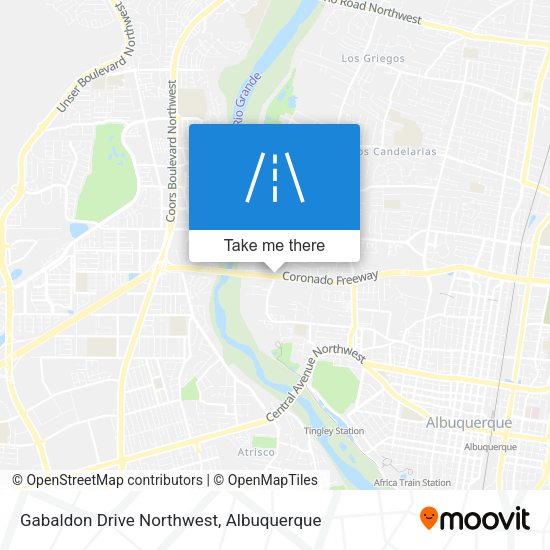 Mapa de Gabaldon Drive Northwest