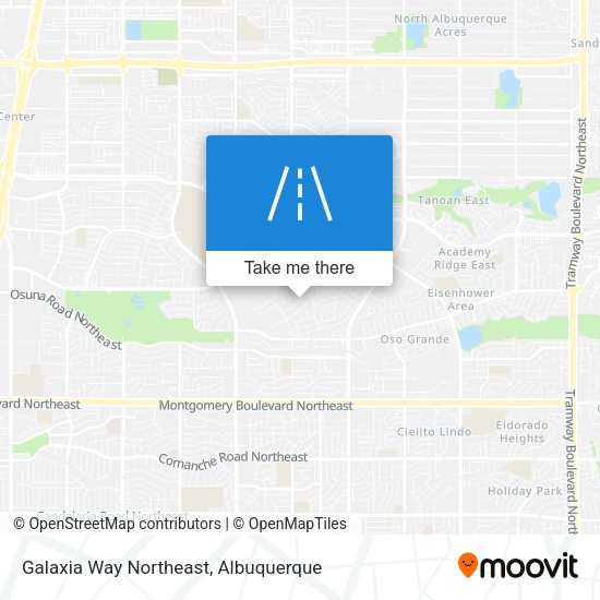 Galaxia Way Northeast map