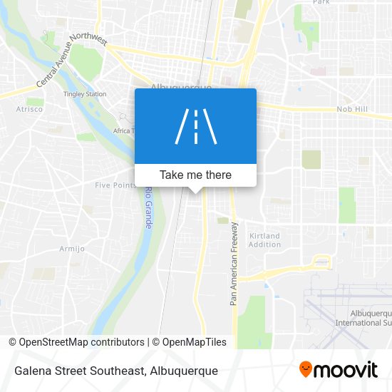 Mapa de Galena Street Southeast