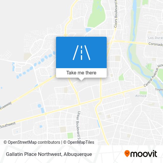 Mapa de Gallatin Place Northwest