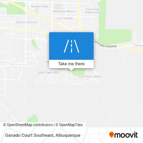 Mapa de Ganado Court Southeast