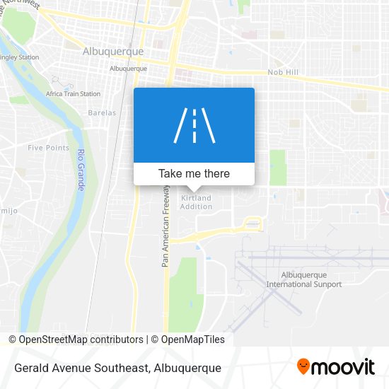 Gerald Avenue Southeast map
