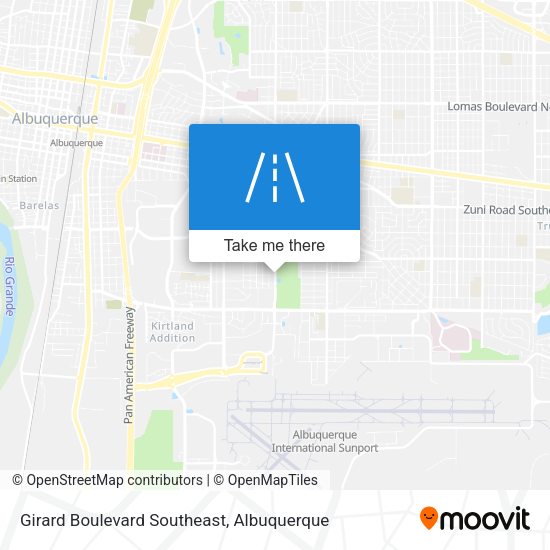 Mapa de Girard Boulevard Southeast