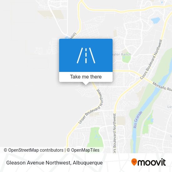 Mapa de Gleason Avenue Northwest