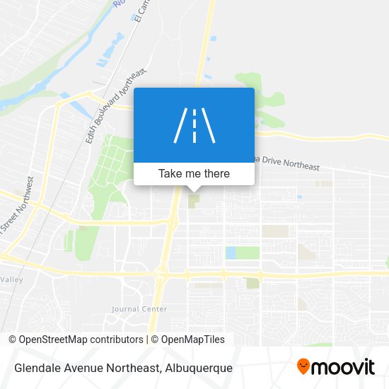 Mapa de Glendale Avenue Northeast