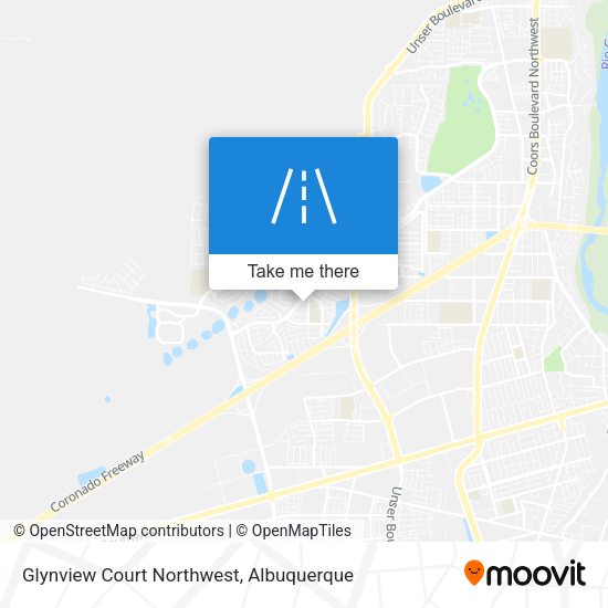 Glynview Court Northwest map