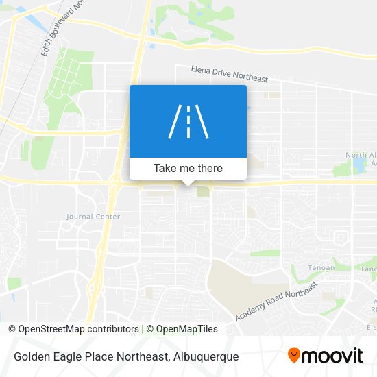 Mapa de Golden Eagle Place Northeast
