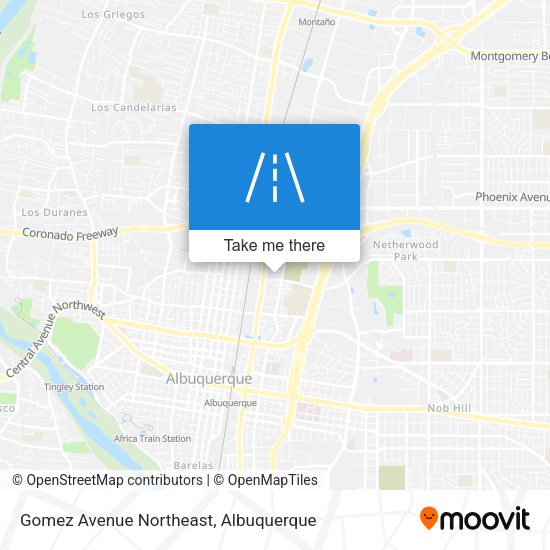 Mapa de Gomez Avenue Northeast
