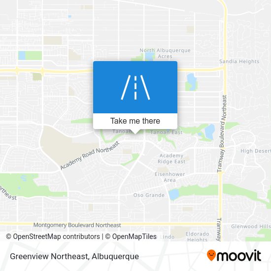 Greenview Northeast map