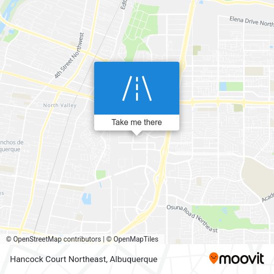 Hancock Court Northeast map