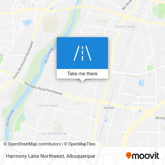 Mapa de Harmony Lane Northwest