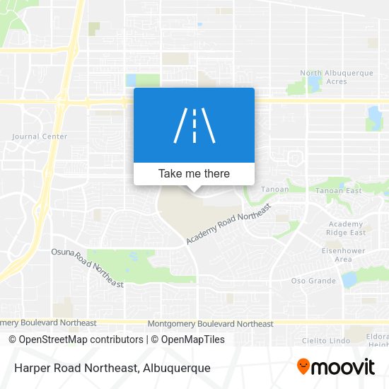 Mapa de Harper Road Northeast