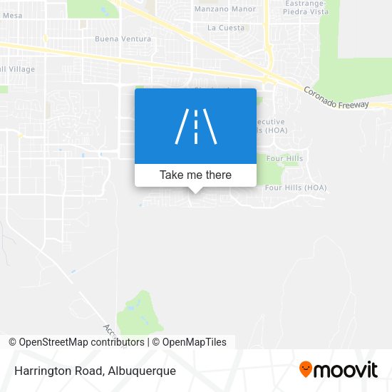 Mapa de Harrington Road