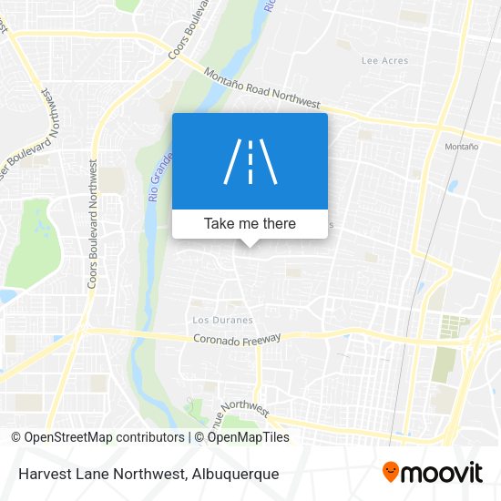 Mapa de Harvest Lane Northwest