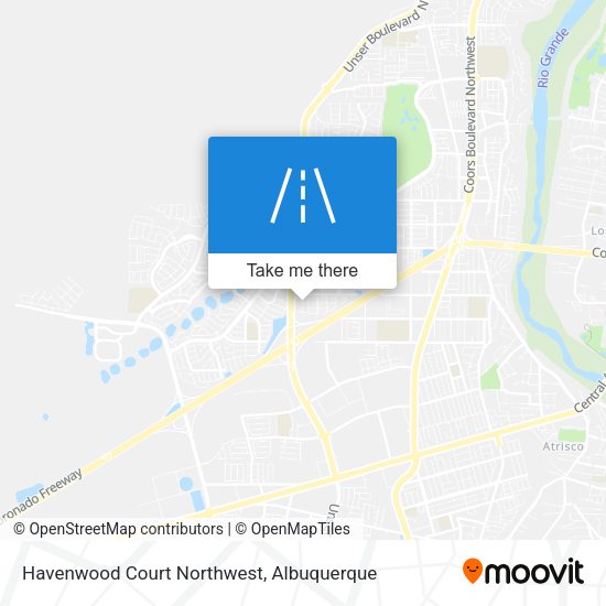 Havenwood Court Northwest map