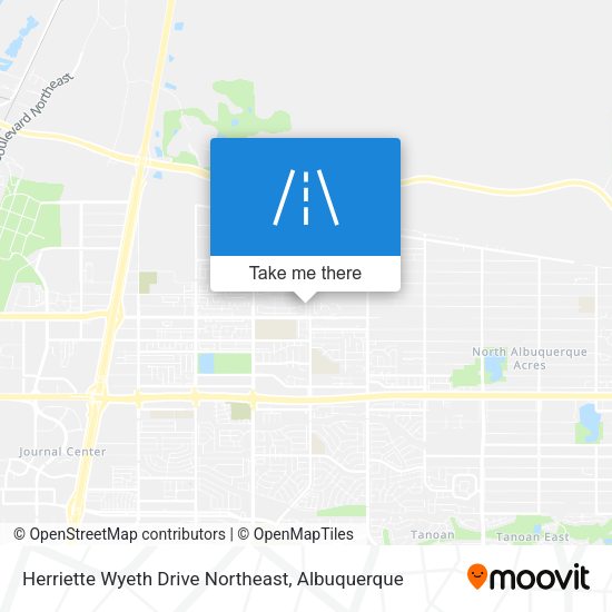Herriette Wyeth Drive Northeast map