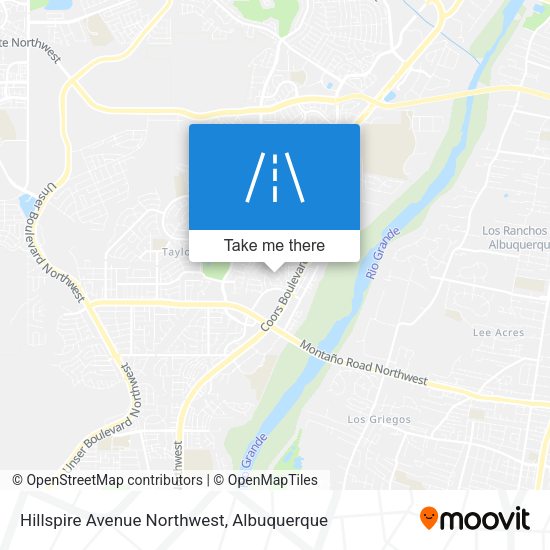 Hillspire Avenue Northwest map