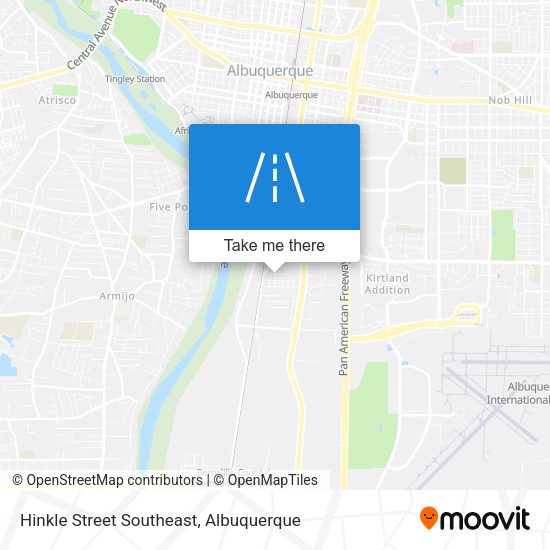 Mapa de Hinkle Street Southeast