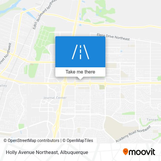 Mapa de Holly Avenue Northeast