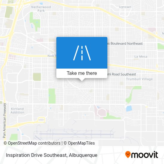 Inspiration Drive Southeast map