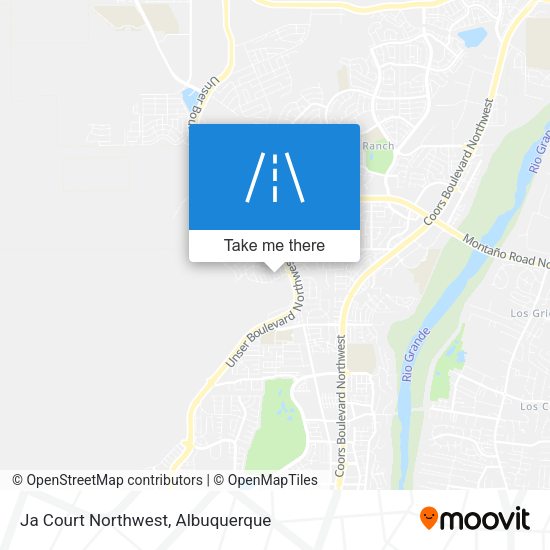 Mapa de Ja Court Northwest