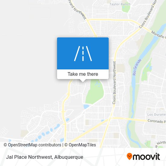 Jal Place Northwest map