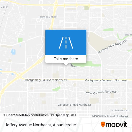 Mapa de Jeffery Avenue Northeast