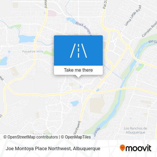 Mapa de Joe Montoya Place Northwest